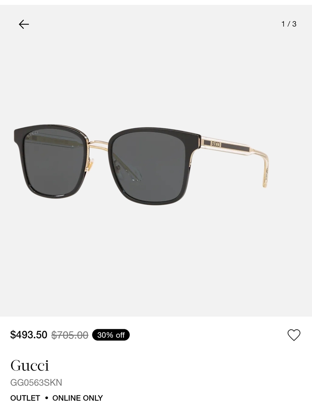 Gucci Tortoiseshell Sunglasses - Picture 8 of 10